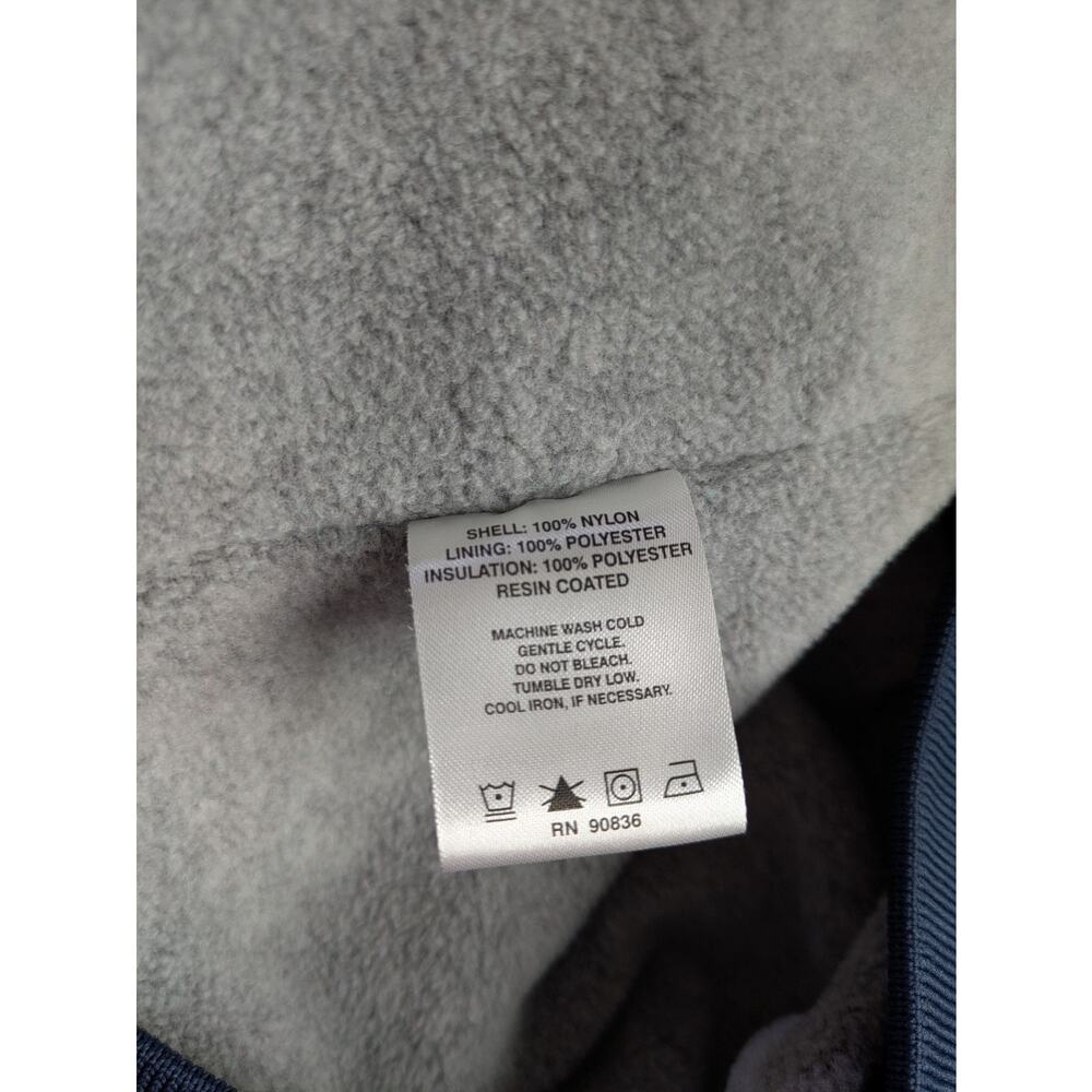 Joe's USA Mens 2XL Tall NAVY Fleece Lined Bomber Lined Jacket - Picture 8 of 8